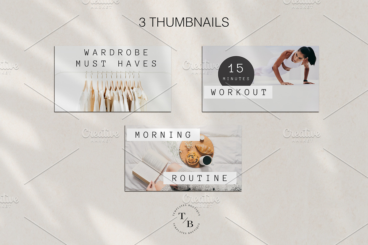 YouTube Channel Branding Kit | Canva, a Social Media Template by Templates Boutique (Photo 4 of 7)