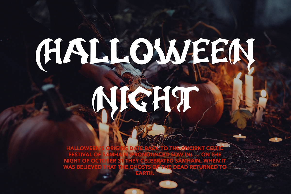 Creature - Horror Display Font, a Handwritten Font by Arendxstudio
