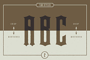 Ehrich Display Typeface, a Blackletter Font by Jordan Kabalka (Thumbnail 4 of 5)