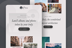 Paris - Newsletter Templates