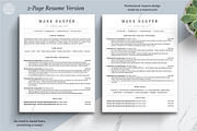 ATS Friendly Resume CV Template, a Resume Template by The Art of Resume (Thumbnail 4 of 10)