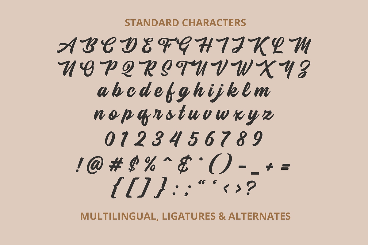 Balnuettes - Modern Script, a Script Font by ahweproject