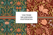 Autumn Boho William Morris Patterns, a Pattern Graphic by RachelStudio (Thumbnail 5 of 10)