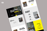 5 Figma Architecture Template, a Landing Page Template by neuwebz (Thumbnail 4 of 6)