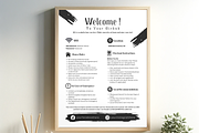 Editable Airbnb Welcome Sign, a Print Template by MondaySpark (Thumbnail 7 of 9)
