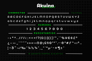 Akuina, a Sans Serif Font by twinstd (Thumbnail 10 of 13)