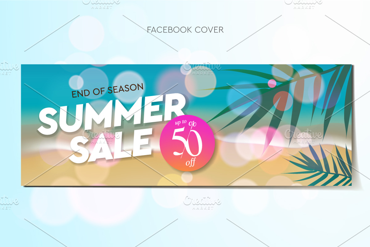 Summer Sale Social Media Kit, a Templates & Theme by PREMIUMVECTOR (Photo 4 of 4)