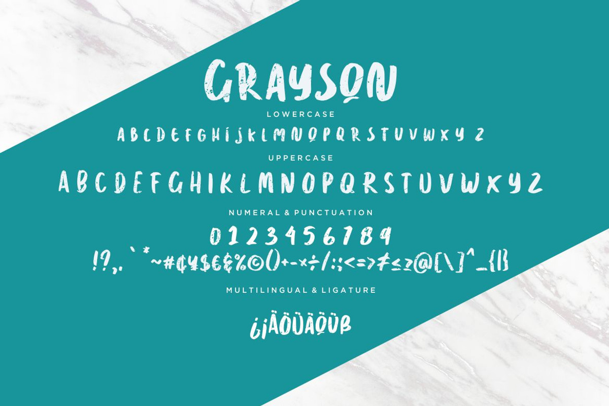 Grayson Fun Advertisement Font preview 7