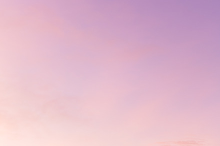 Pink, coral and violet sunset sky