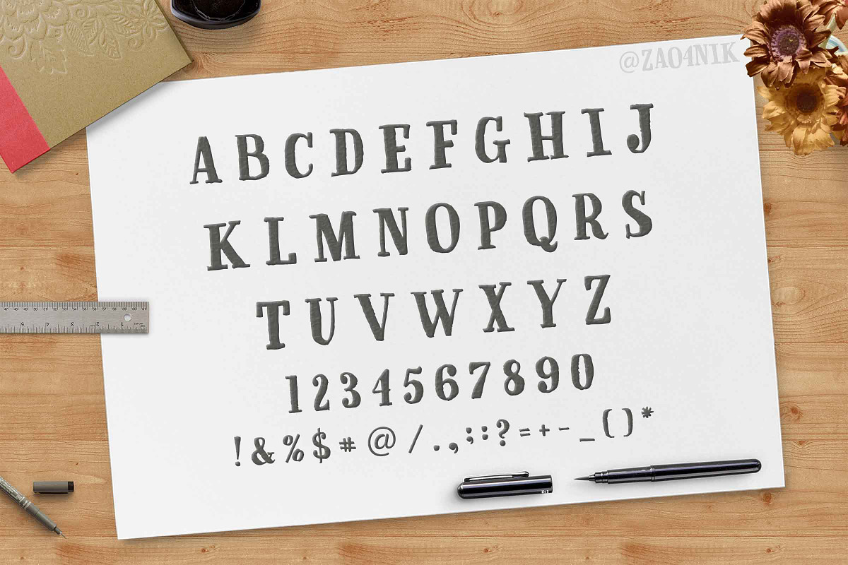 Font Serif 50% discount preview 2