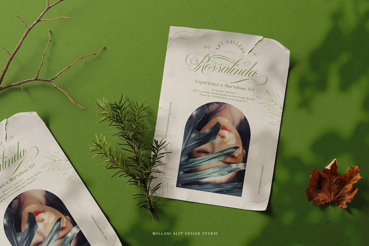 Mollani Nature Script, a Script Font by alit design (Photo 16 of 20)