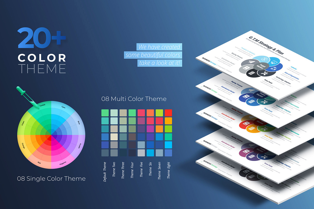 Circle-The Creative PowerPoint, a Presentation Template by White Graphic (Photo 2 of 14)