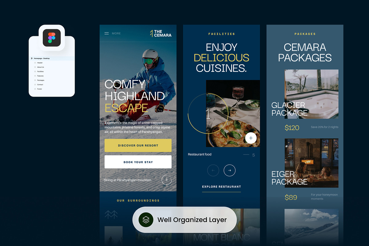 Hotel & Resort Mobile App, a Websites & App Template by SLAB! Design (Photo 2 of 3)
