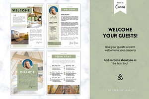 Airbnb Welcome Book Template