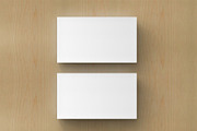 Business card in situation mockups, a Business Card Template by PitchStock (Thumbnail 2 of 5)