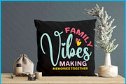 Family Vibes Reunion Vacation SVG, an Object Graphic by Creativeusart (Thumbnail 4 of 4)