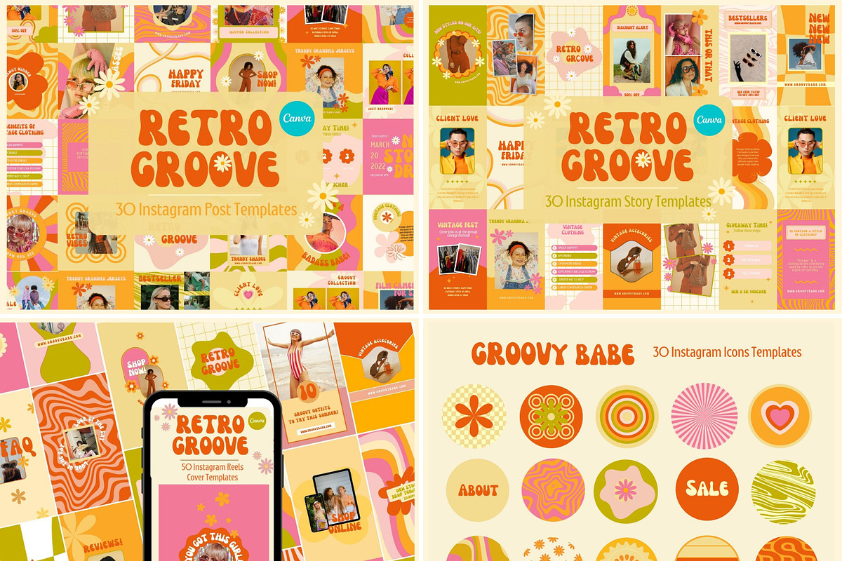 Ultimate Branding Kit Canva Template, a Branding & Logo Template by Hell Yeah Designs (Photo 4 of 8)