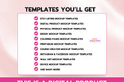 PLR MRR Canva Mockup Templates, an Advertising Mockup by Your DigiProds (Thumbnail 3 of 6)