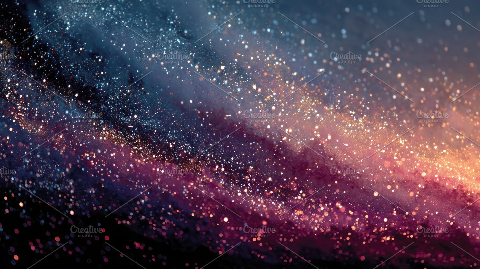 Abstract patriotic galaxy background for Fourth of July celebrat, a Holiday Photo by José Manuel Gelpi