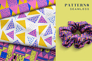 Modern abstract shapes. Memphis, an Object Illustration by Sofico (Thumbnail 14 of 19)