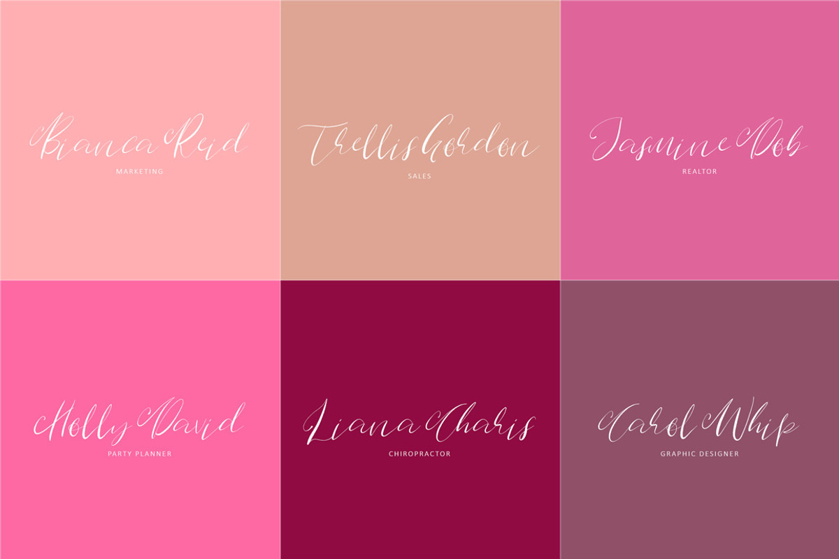 Route Nine Script Font preview 3