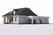 House with attic, an Architecture 3D Model by profdesign (Thumbnail 7 of 18)