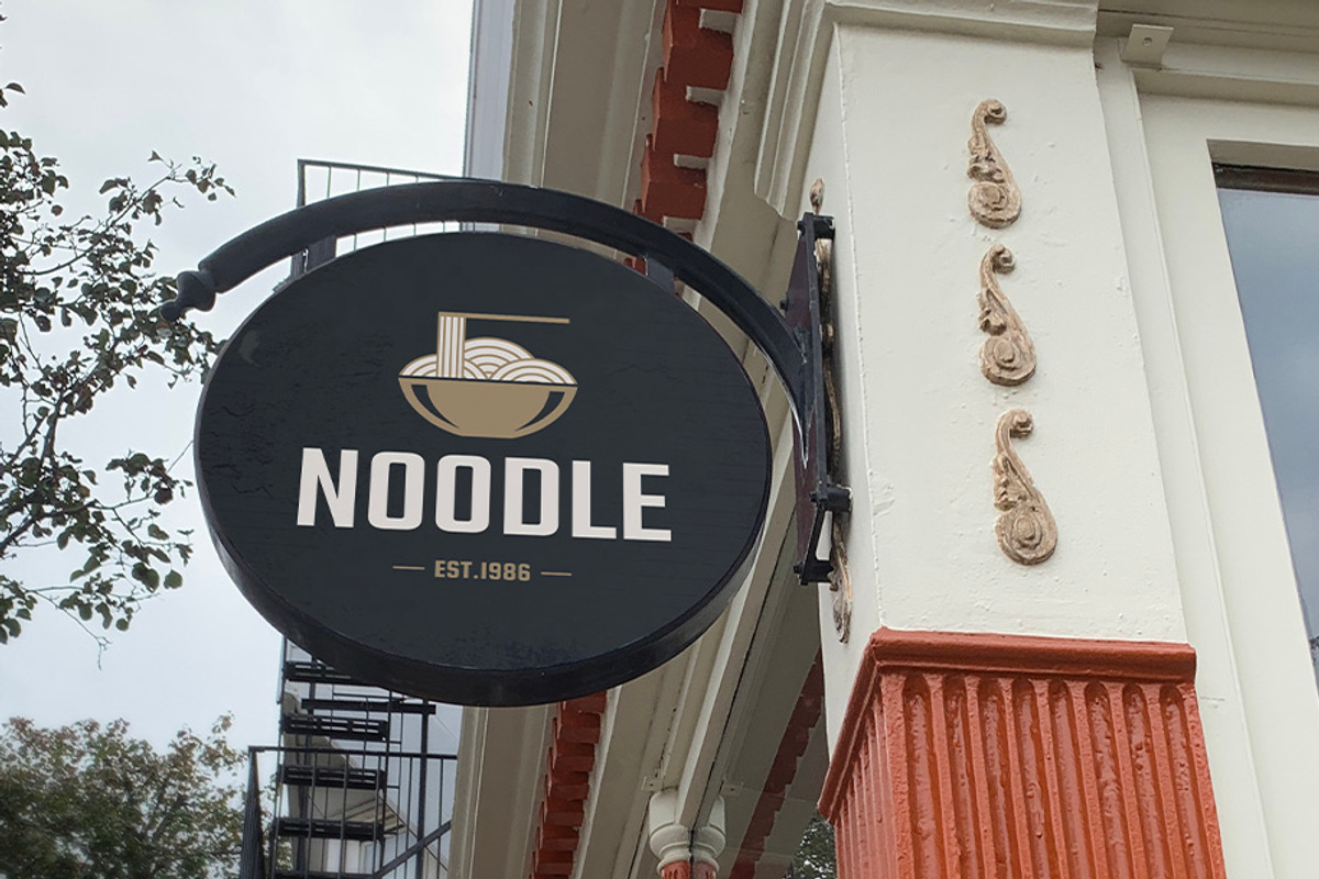Logo Mockup Template - Business Sign, an Advertising Mockup by SUH-NY (Photo 9 of 14)