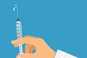 Syringes. Injections and Vaccination, a Healthcare Illustration by TAlex (Thumbnail 5 of 7)