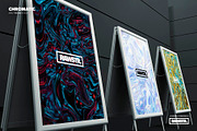 CHROMATIC - Liquid metal backgrounds, a Background Graphic by RAWSTR (Thumbnail 8 of 12)