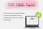Bridal shower invitation template, an Invitation Template by ZobaDepot (Thumbnail 5 of 6)
