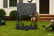 Halloween Garden Stakes Bundle, an Illustration by svgocean (Thumbnail 10 of 21)