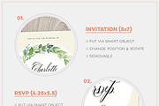 Tied Invitation+RSVP Mockup, a Print Template by Hype Your Prints (Thumbnail 7 of 7)