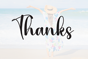 Beach Happiness | Script Font, a Handwritten Font by Scratchones (Thumbnail 8 of 8)