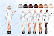 Doctor Clipart, Create Doctor, a Person Illustration by DekoArt (Thumbnail 3 of 7)