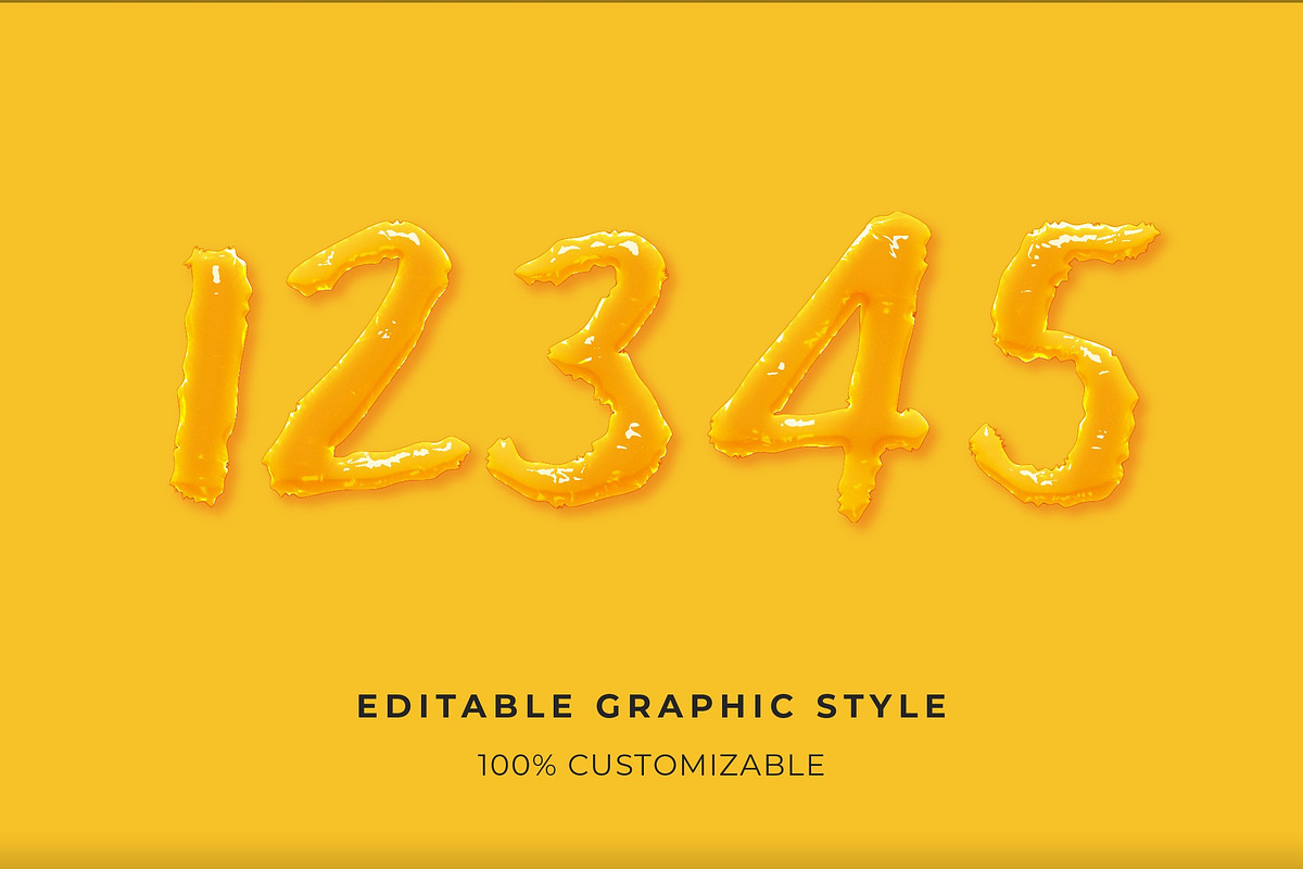 Water Glossy Liquid Text Effect, a Templates & Theme by studiogstock (Photo 2 of 2)
