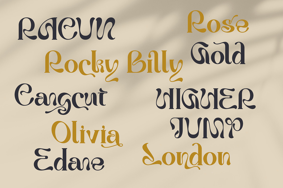 Great Warrior, a Serif Font by Letterara (Photo 3 of 9)
