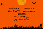 TrickyTreats - Halloween, a Handwritten Font by TrimStudio (Thumbnail 8 of 9)