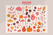 Autumn Time Kit, a Seasonal Illustration by miumiu (Thumbnail 5 of 16)