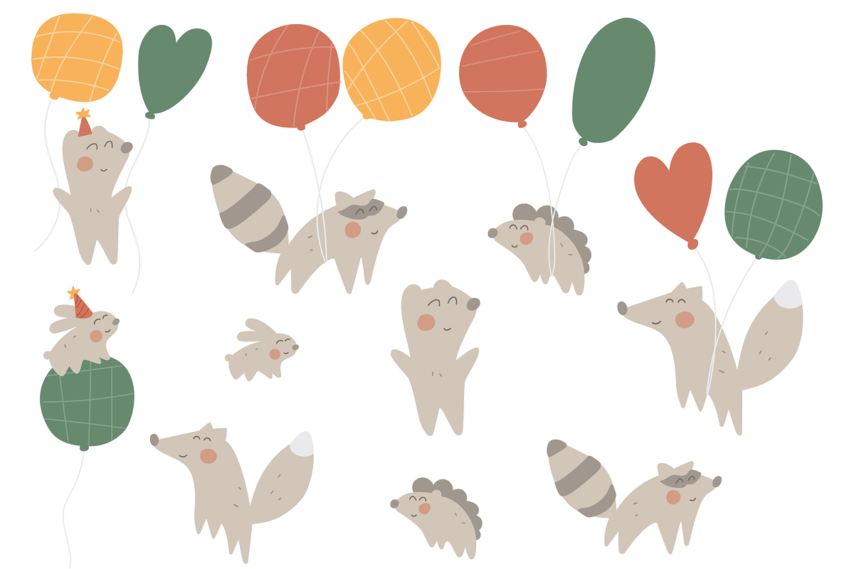 Let's celebrate, an Animal Illustration by cutelevindesign (Photo 2 of 11)