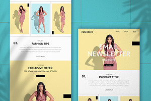 Minimal Fashion E-Newsletter, a Templates & Theme by wavebreak