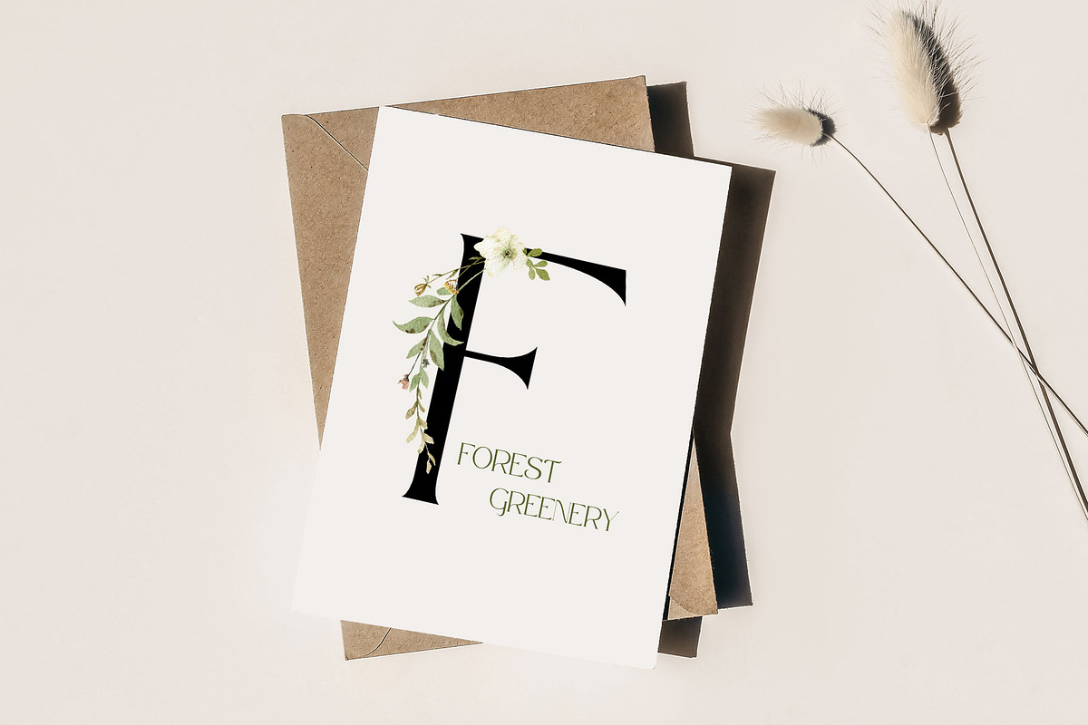 Watercolor set of Forest Greenery, an Illustration by Elena Medvedeva (Photo 12 of 15)