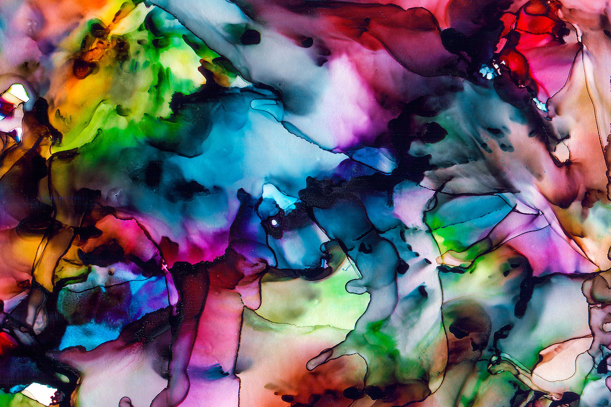 Inked: Abstract Ink Textures, a Texture Graphic by Chroma Supply