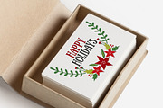 Christmas Flowers Wreaths Florals, an Illustration by AzmariDigitals (Thumbnail 2 of 2)
