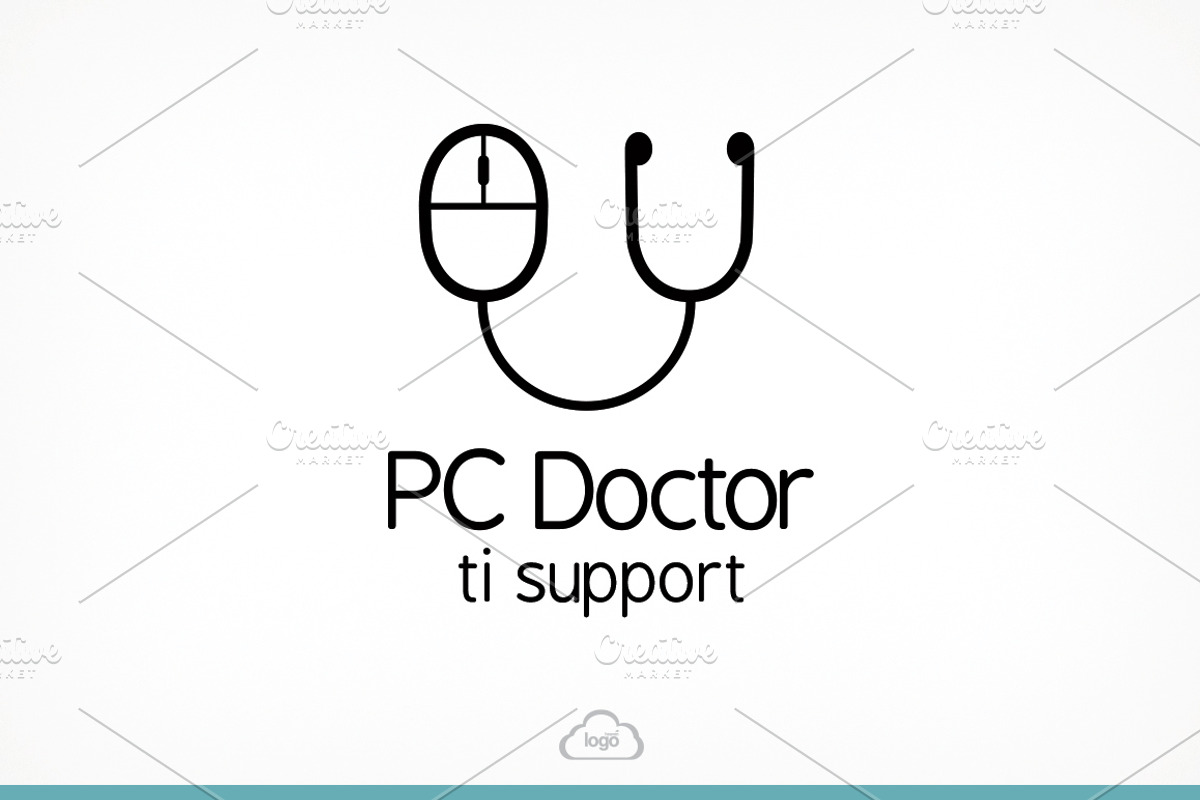 PC Doctor Logo Template, a Branding & Logo Template by Logo Heaven (Photo 4 of 5)