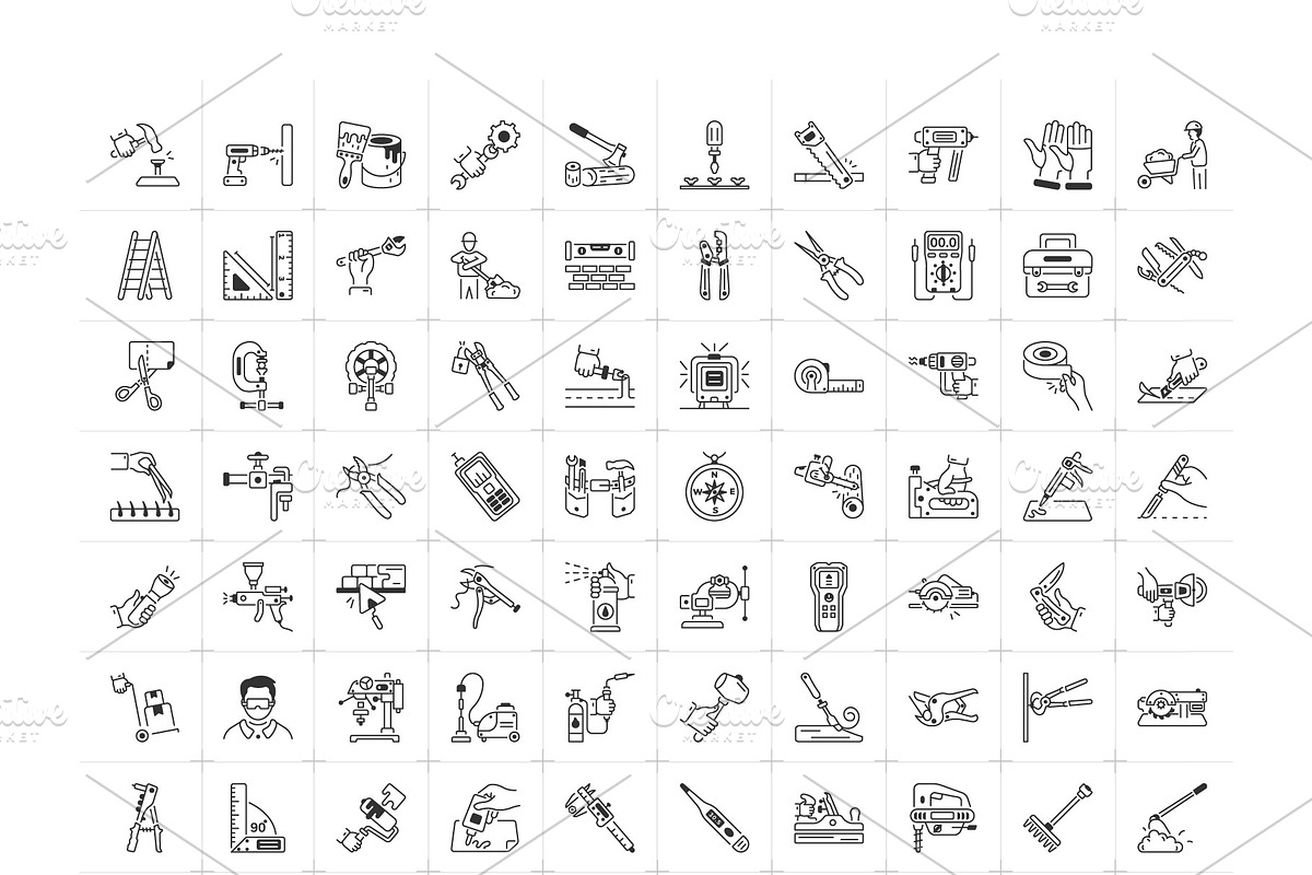 Tools Outline Icon Collection, an Icon by Prosymbols (Photo 5 of 5)