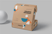 Realistic Mailer Box Mockup, a Packaging Mockup by megostudi0 (Thumbnail 7 of 7)