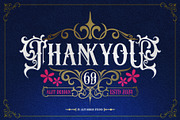 Money Brother Victorian Typeface, a Blackletter Font by alit design (Thumbnail 20 of 20)