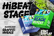 Hibeat Stage a Handwritten Font, a Handwritten Font by Rasiorise Studio (Thumbnail 4 of 12)