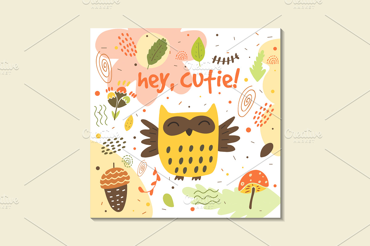 Baby shower animals, an Object Graphic by Veresk (Photo 12 of 13)