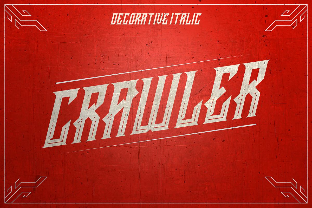 GRVS - Crawler Font preview 5